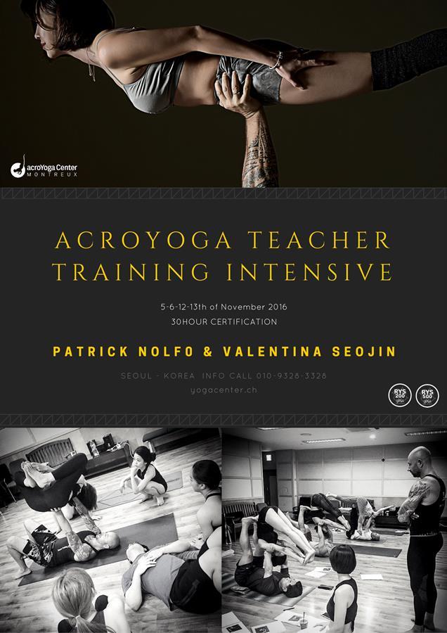 Acroyoga Teacher Training Seoul
